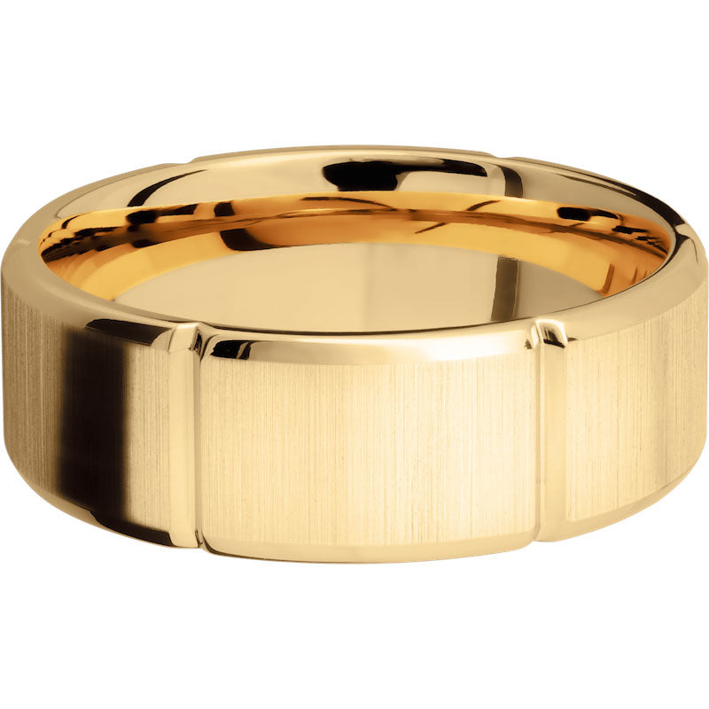 Lashbrook 14k Yellow Gold 8mm Men's Wedding Band