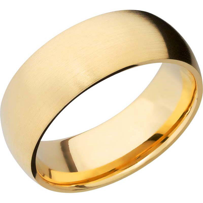 Lashbrook 14k Yellow Gold 8mm Men's Wedding Band