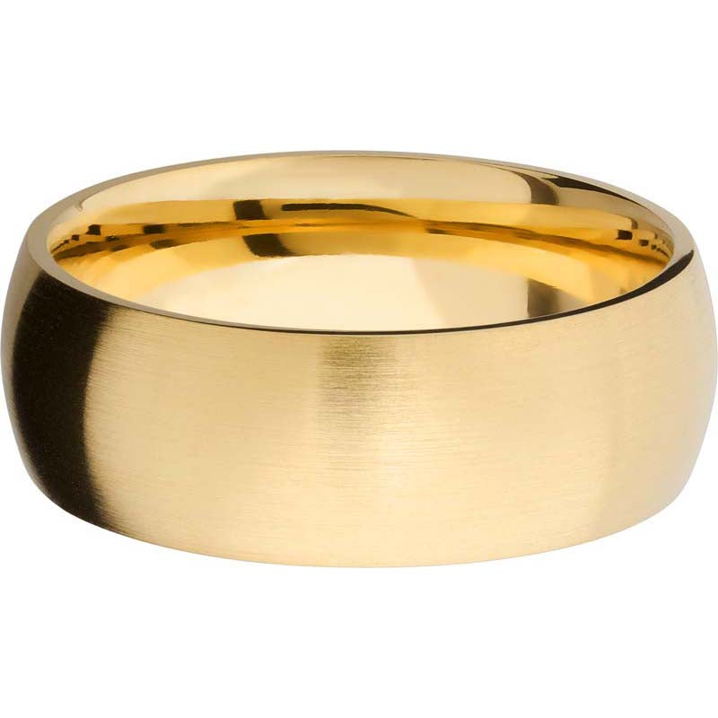 Lashbrook 14k Yellow Gold 8mm Men's Wedding Band