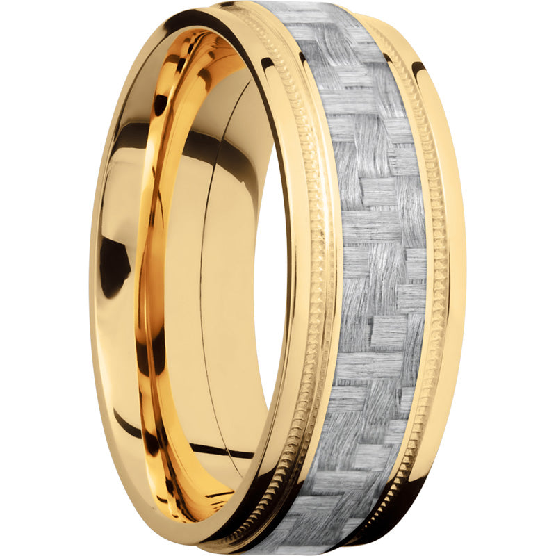 Lashbrook 14k Yellow Gold 8mm Men's Wedding Band