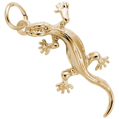 Rembrandt 14k Yellow Gold Lizard Charm