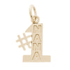 Rembrandt #1 Nana 10k Gold Pendant