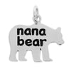 Rembrandt Nana Bear Sterling Silver Pendant