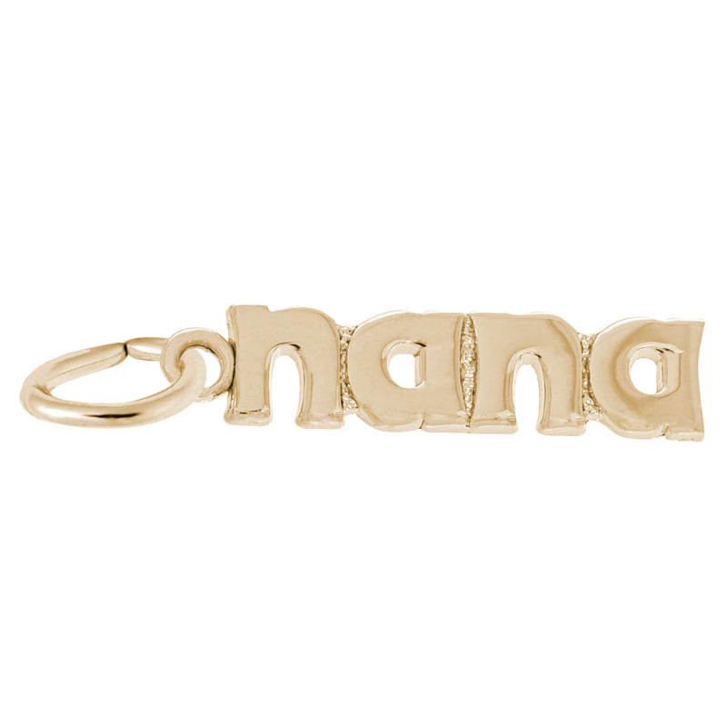 Rembrandt 14k Yellow Gold Nana Charm