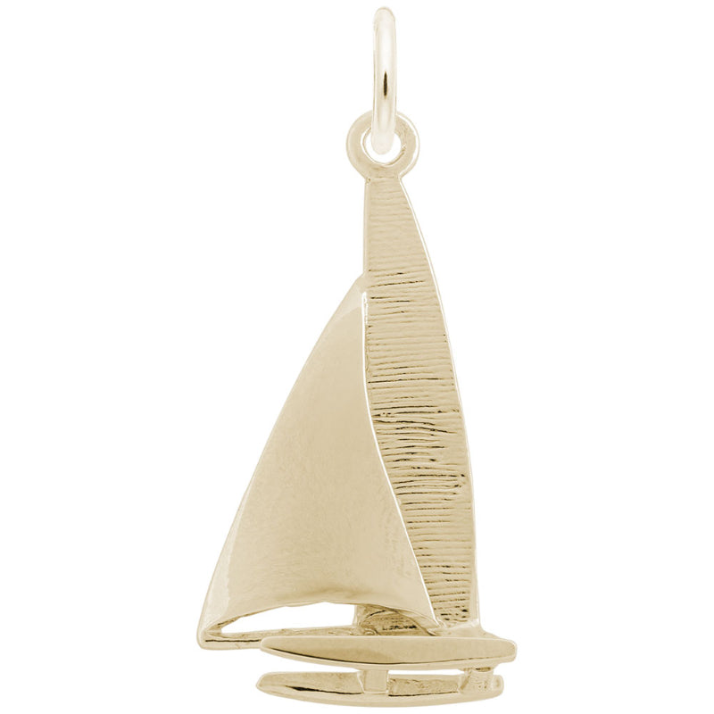 Rembrandt Gold Plated Catamaran Charm