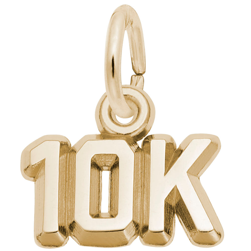 Rembrandt Charms 10K Race Charm 10k Gold