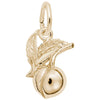 Rembrandt 14k Yellow Gold Peach Charm