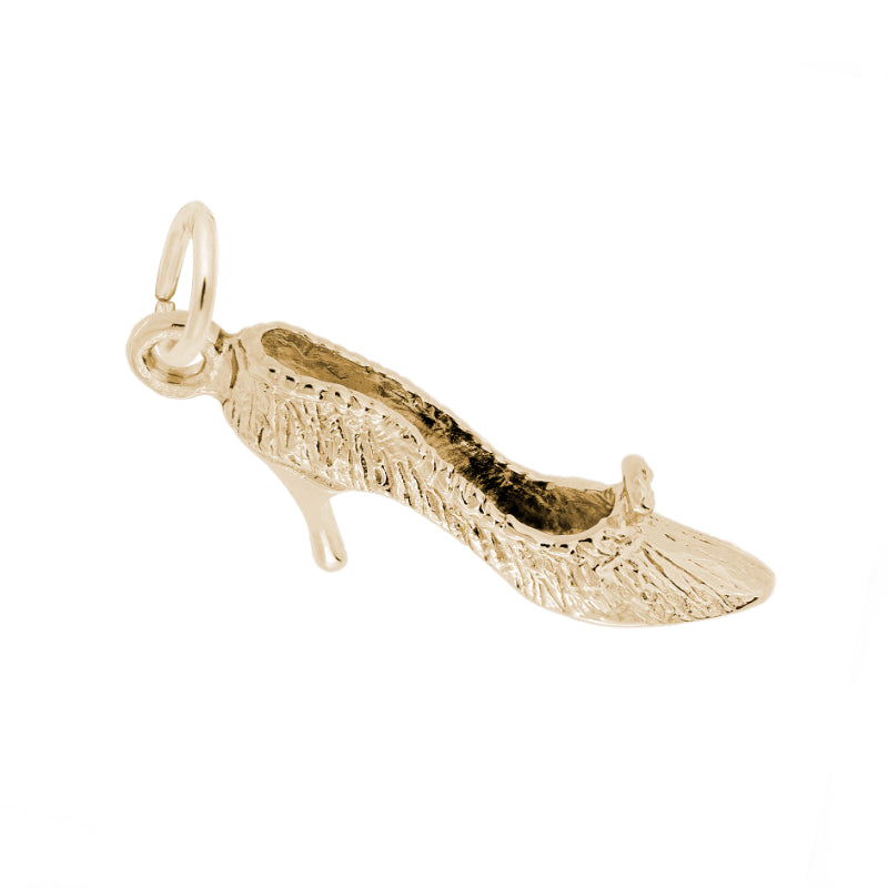 Rembrandt 10k Yellow Gold High Heel Shoe Charm