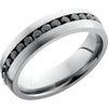 Lashbrook Titanium Diamond 6mm Men's Wedding Band