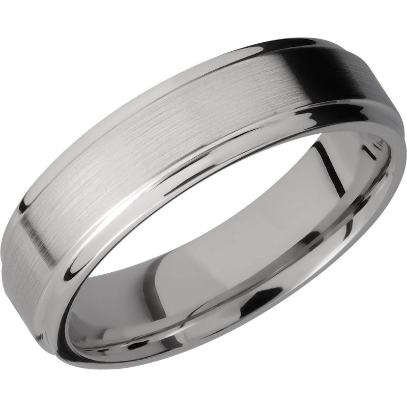 Lashbrook Titanium 6mm Men's Wedding Band