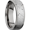 Lashbrook Titanium Meteorite 7mm Men's Wedding Band