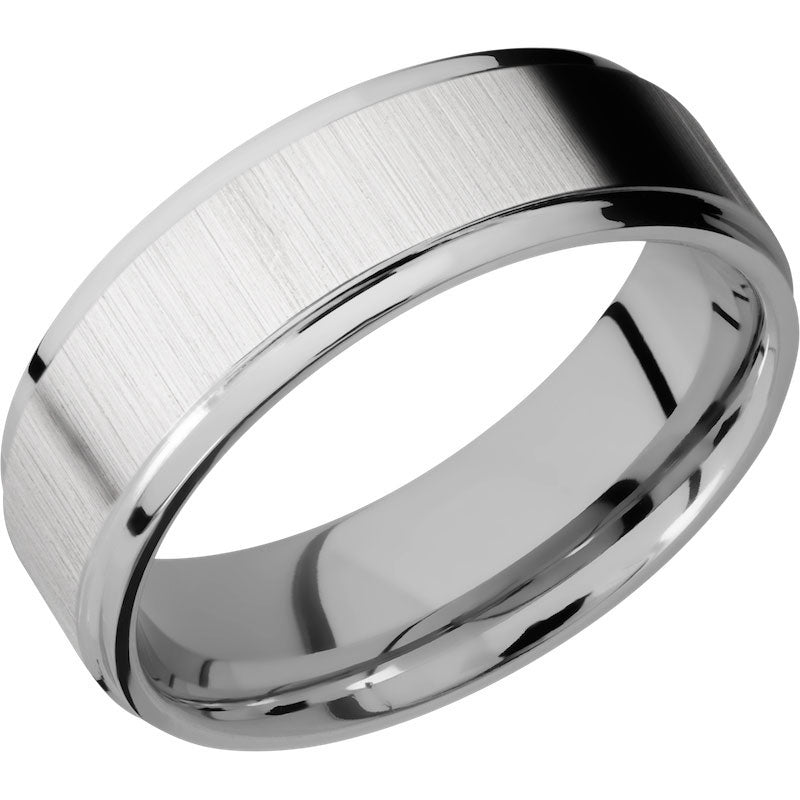 Lashbrook Titanium 7mm Men's Wedding Band