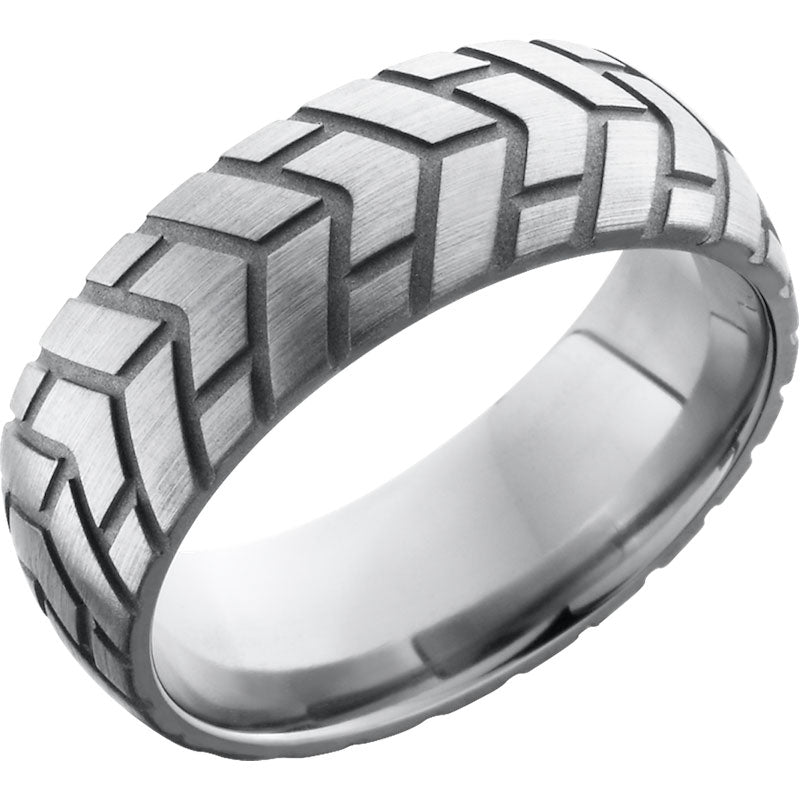 Lashbrook Titanium 8mm Men's Wedding Band