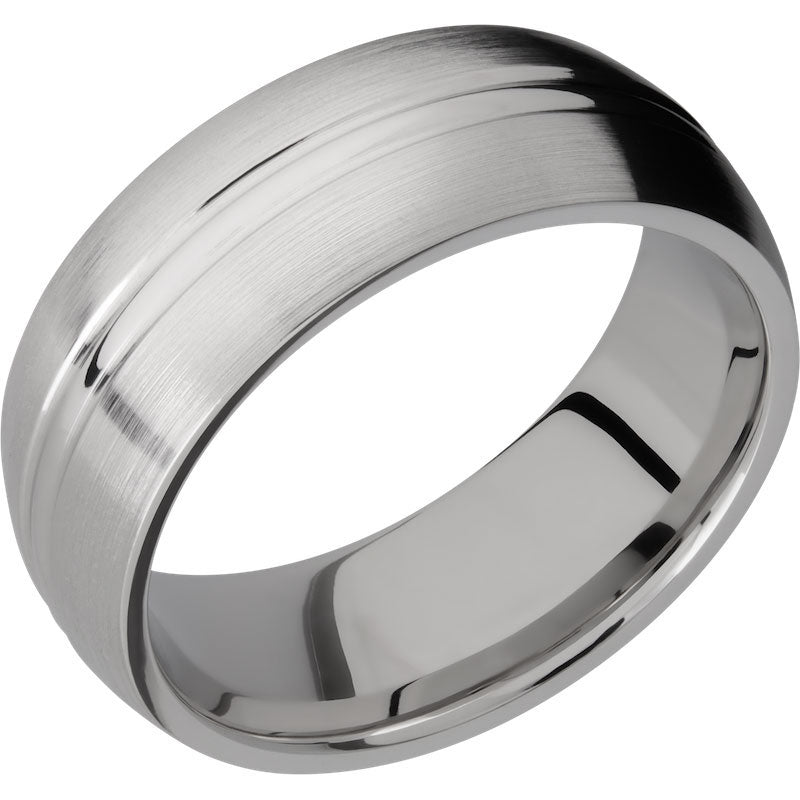 Lashbrook Titanium 8mm Men's Wedding Band