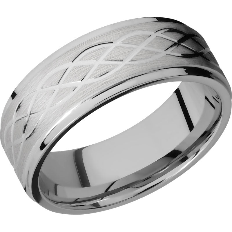 Lashbrook Titanium 8mm Men's Wedding Band