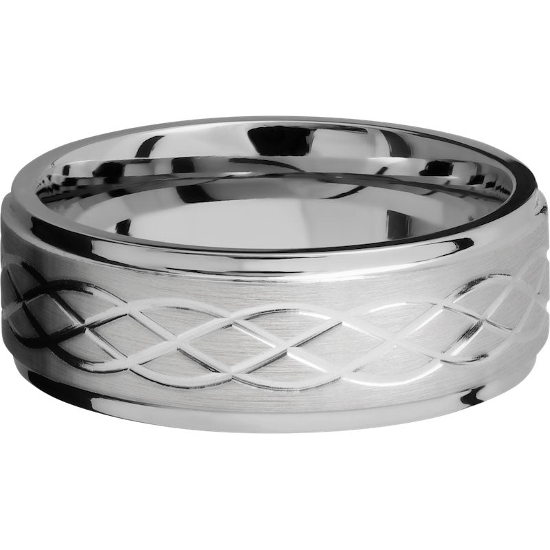 Lashbrook Titanium 8mm Men's Wedding Band