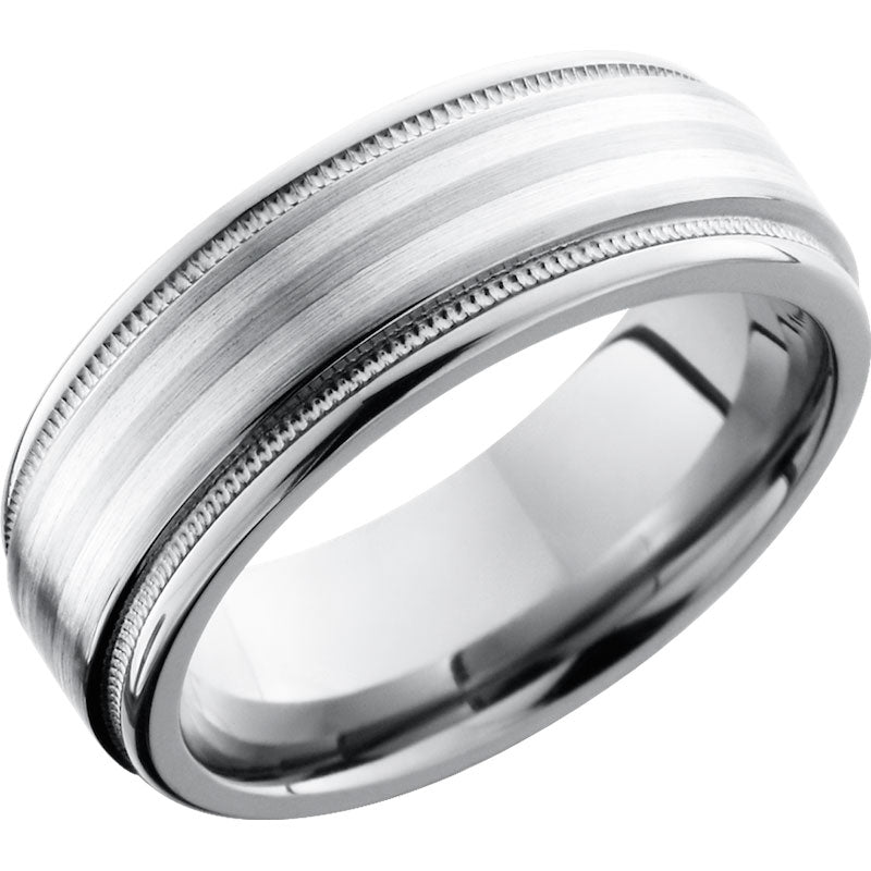 Lashbrook Titanium 8mm Men's Wedding Band