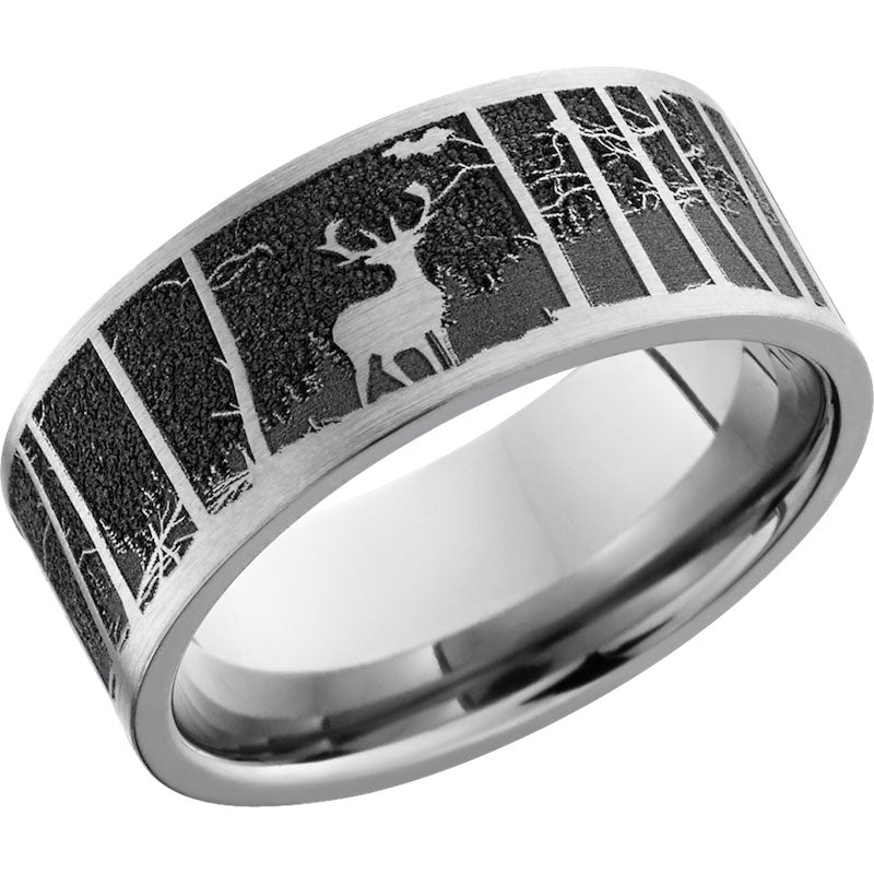 Lashbrook Titanium 9mm Men's Wedding Band