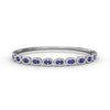 Fana Whimsical Sapphire & Diamond Bangle