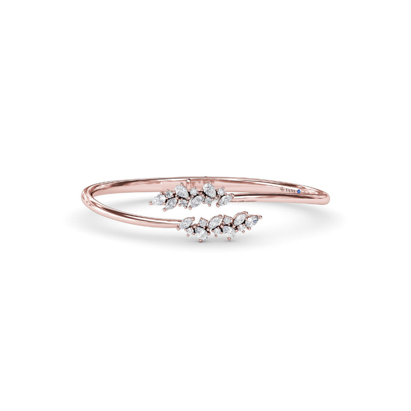 Fana Floral Love Diamond Bangle