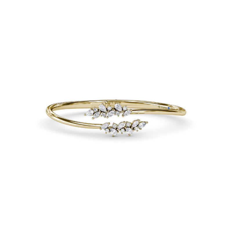 Fana Floral Love Diamond Bangle