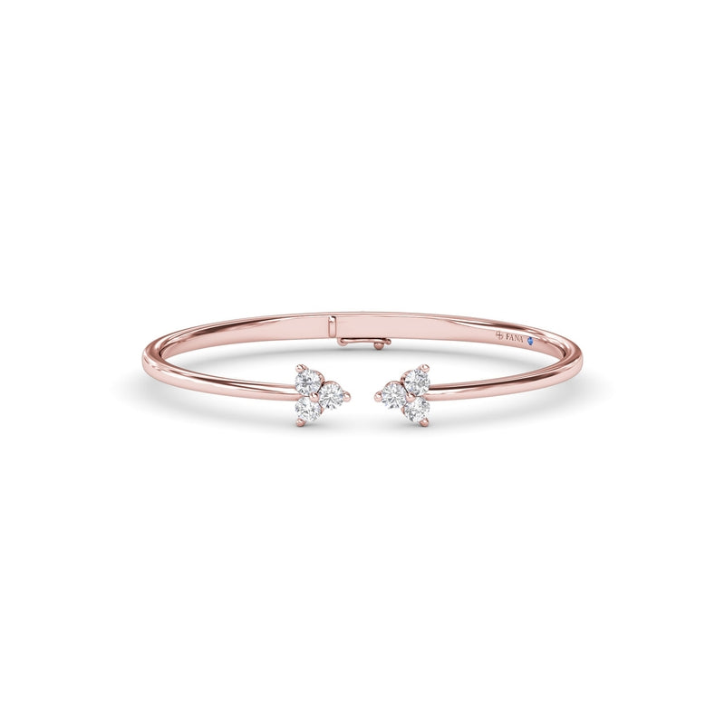 Fana Whimsical Three Stone Bangle