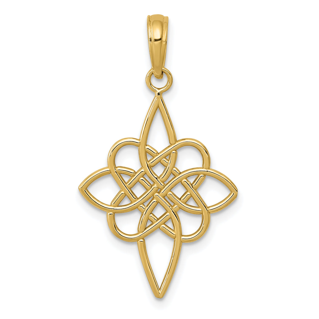 Quality Gold 14K Celtic Knot Pendant