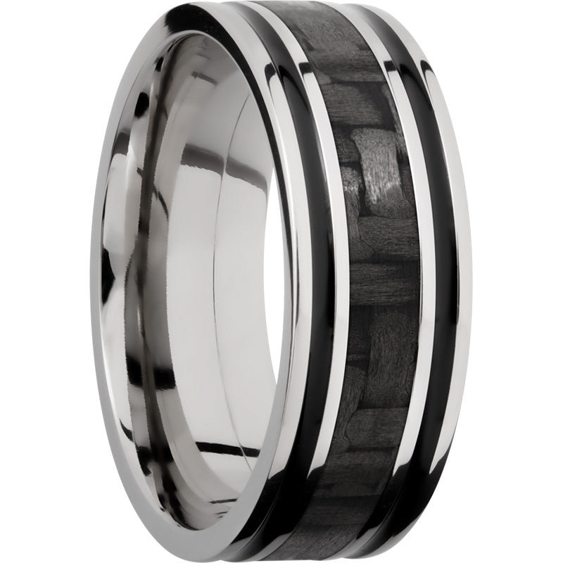 Lashbrook Titanium 8mm Men's Wedding Band