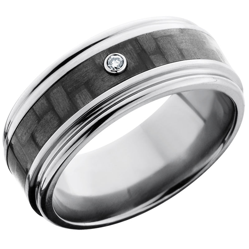 Lashbrook Titanium 9mm Men's Wedding Band