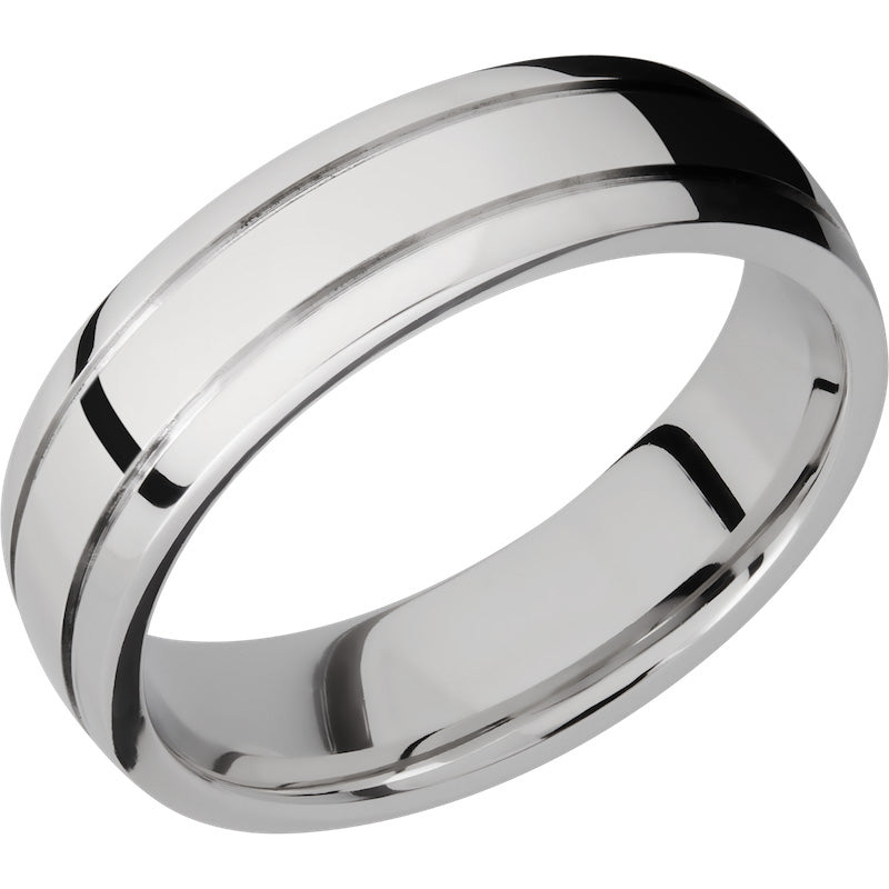 Lashbrook Cobalt Chrome 6mm Men's Wedding Band