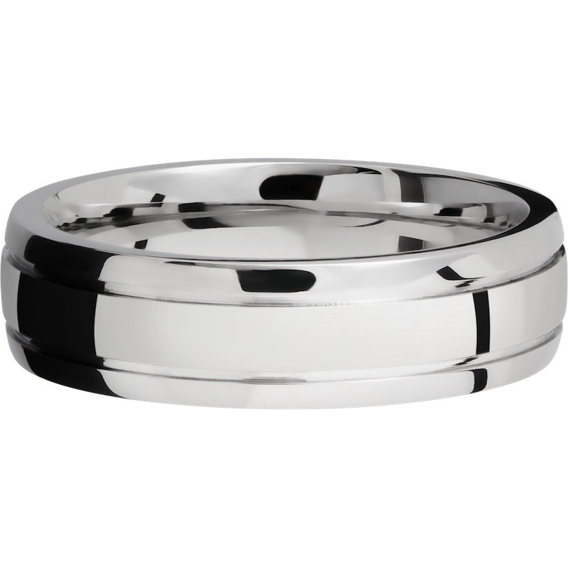 Lashbrook Cobalt Chrome 6mm Men's Wedding Band