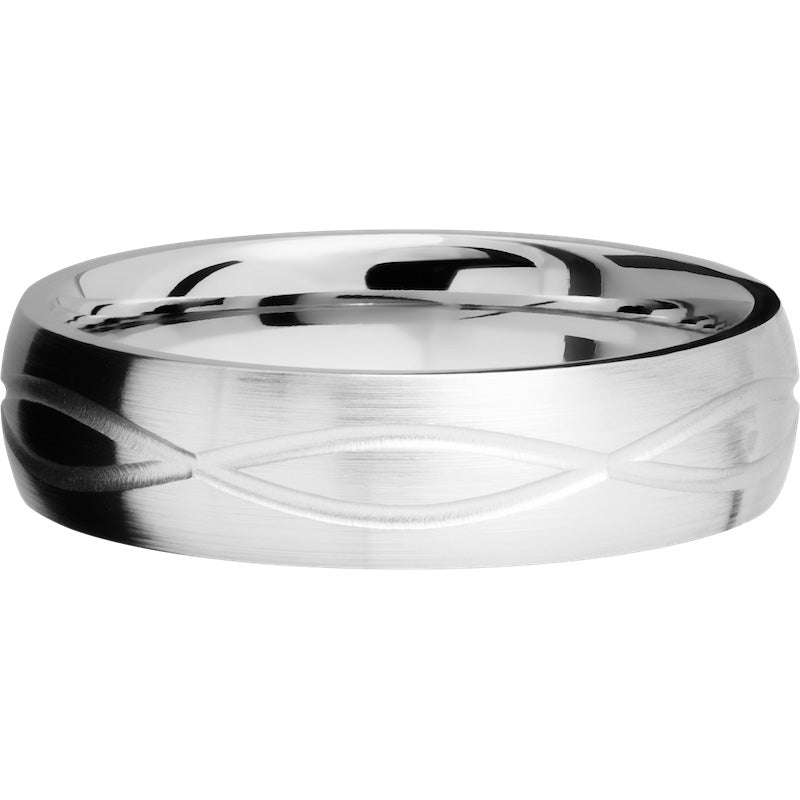 Lashbrook Cobalt Chrome 6mm Men's Wedding Band