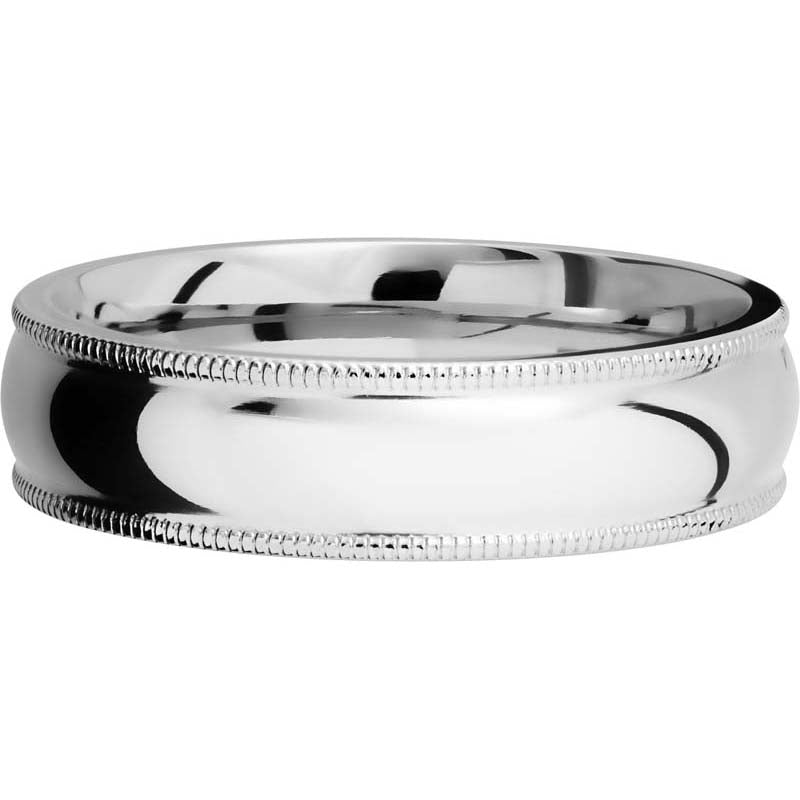 Lashbrook Cobalt Chrome 6mm Men's Wedding Band