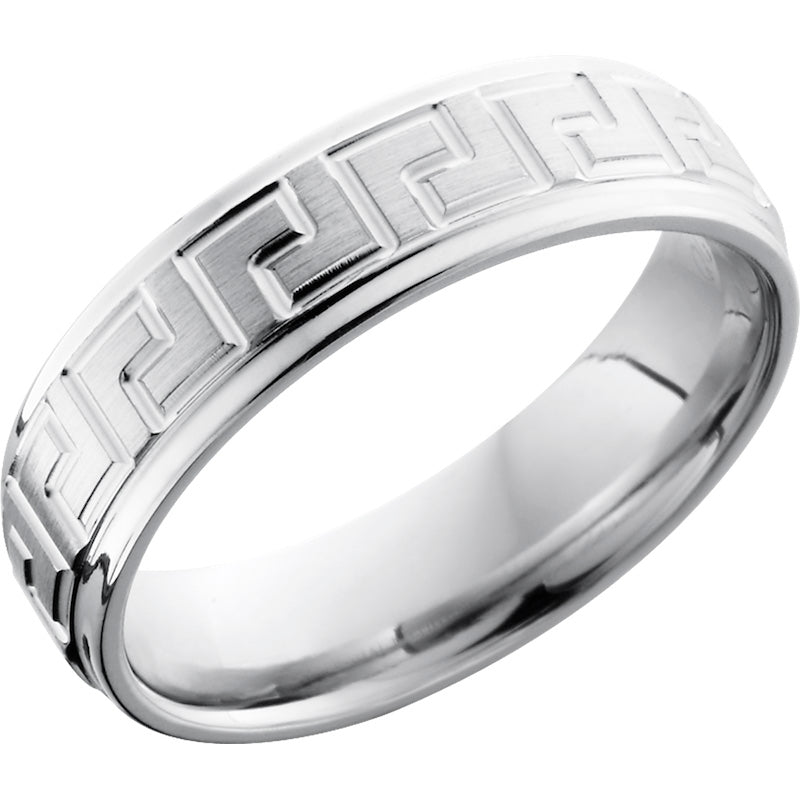 Lashbrook Cobalt Chrome 6mm Men's Wedding Band