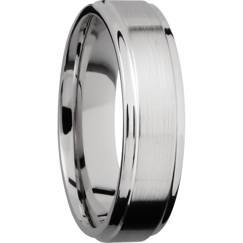 Lashbrook Cobalt Chrome 6mm Men's Wedding Band