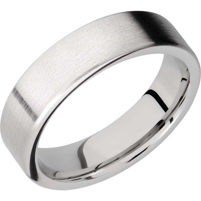 Lashbrook Cobalt Chrome 6mm Men's Wedding Band