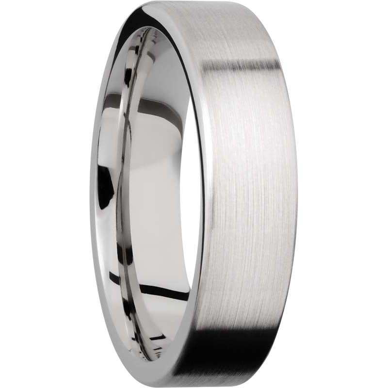 Lashbrook Cobalt Chrome 6mm Men's Wedding Band