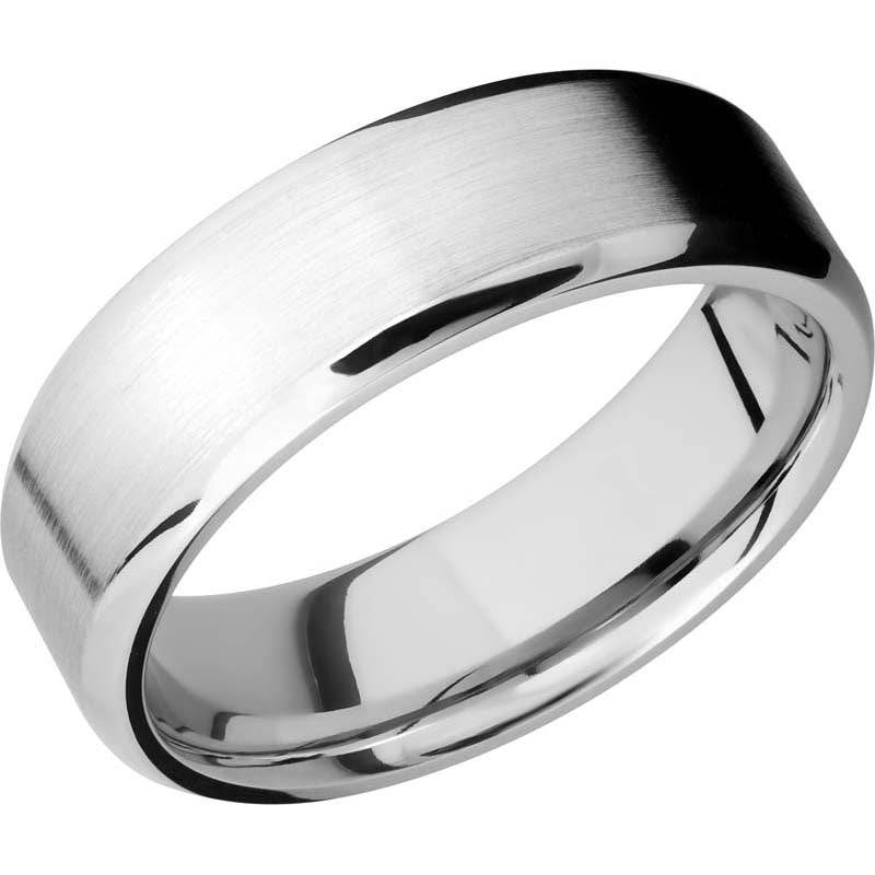 Lashbrook Cobalt Chrome 7mm Men's Wedding Band