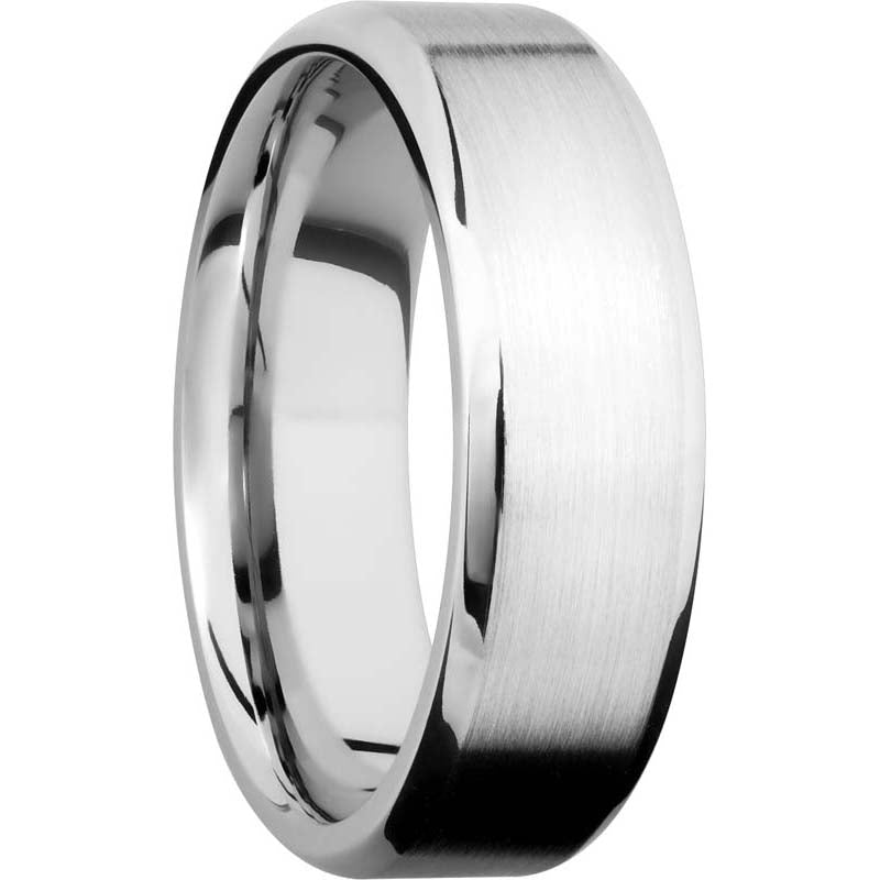 Lashbrook Cobalt Chrome 7mm Men's Wedding Band