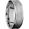 Lashbrook Cobalt Chrome Meteorite 7mm Men's Wedding Band