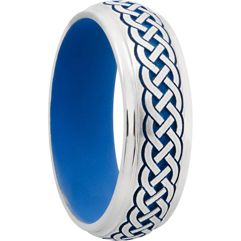 Lashbrook Cobalt Chrome 7mm Men's Wedding Band