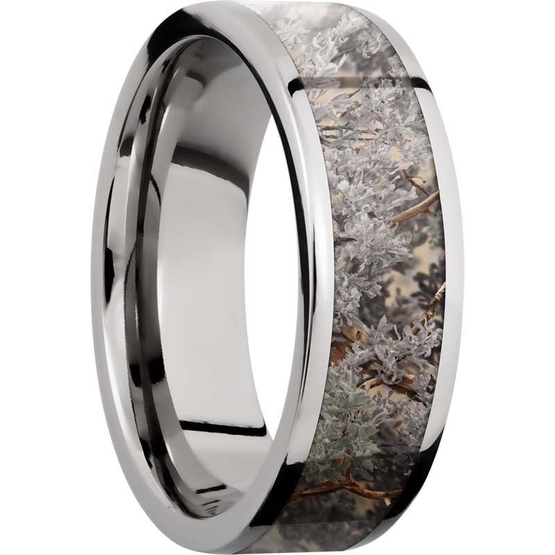 Lashbrook Cobalt Chrome 7mm Men's Wedding Band