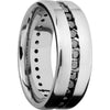 Lashbrook Cobalt Chrome 8mm Men's Wedding Band