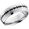 Lashbrook Cobalt Chrome 8mm Men's Wedding Band