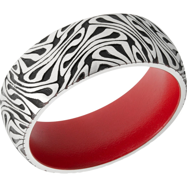 Lashbrook White Cobalt 8mm Men's Wedding Band