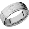 Lashbrook Cobalt Chrome 8mm Men's Wedding Band