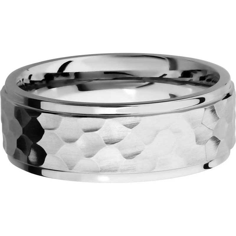 Lashbrook Cobalt Chrome 8mm Men's Wedding Band