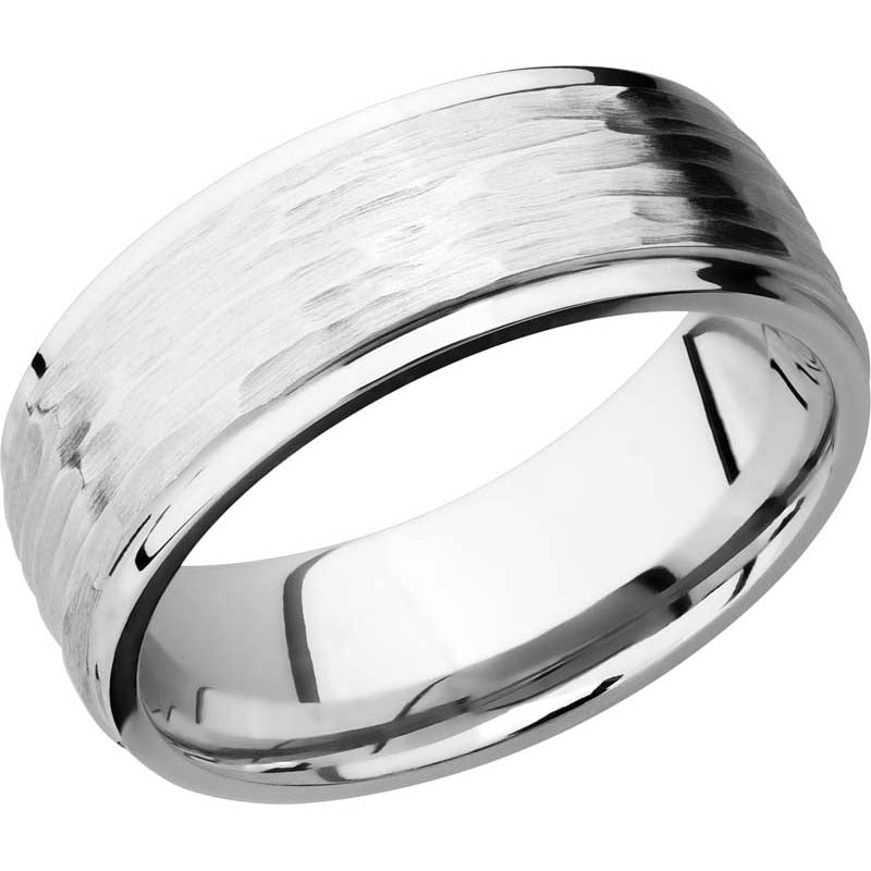 Lashbrook Cobalt Chrome 8mm Men's Wedding Band