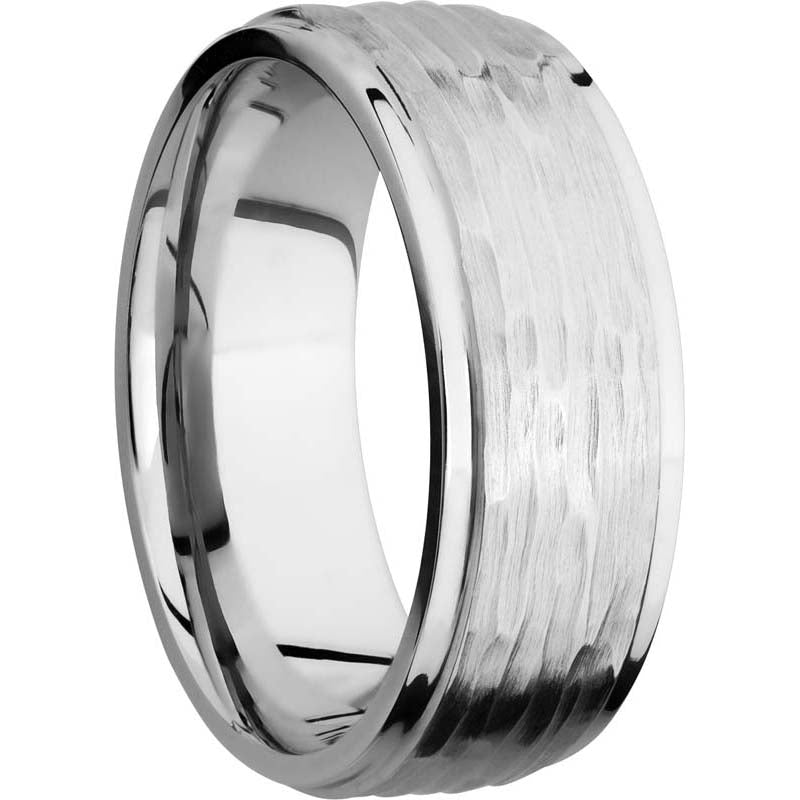 Lashbrook Cobalt Chrome 8mm Men's Wedding Band