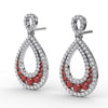 Fana Bedazzled Drop Earrings